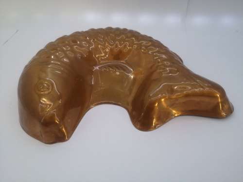 Copper fish mould
