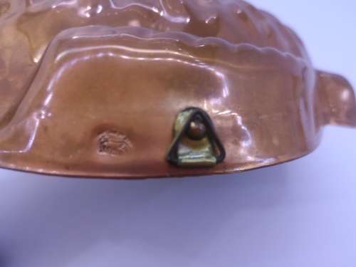 Copper fish mould