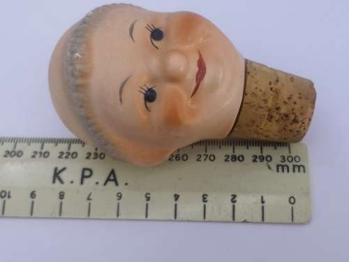 Novelty wine stopper - vintage