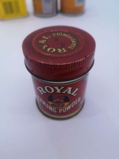 Royal baking powder tins