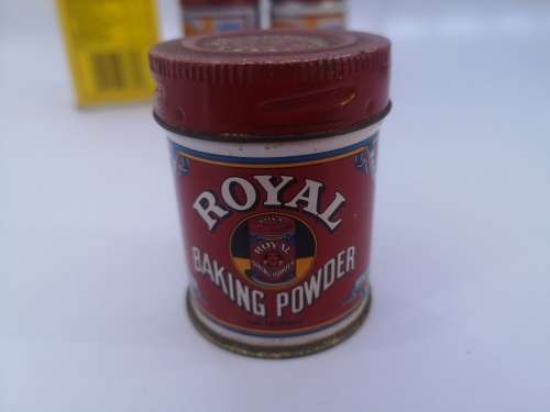 Royal baking powder tins