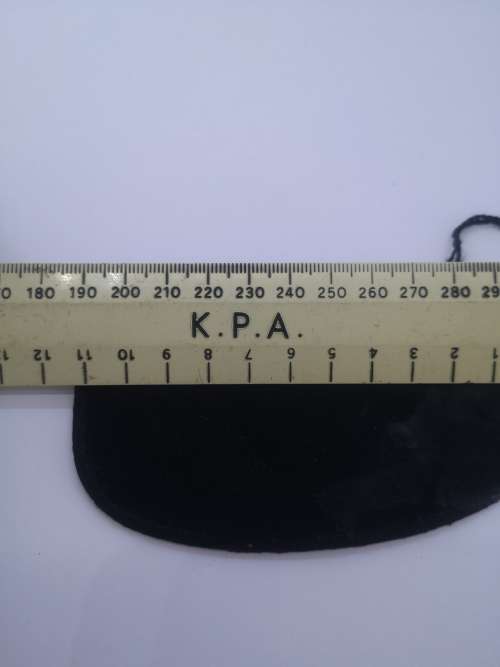 Petit point fold out handbag mirror