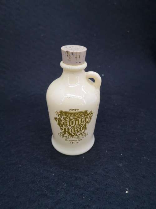 Vintage Country road Cologne bottle  Coty- empty