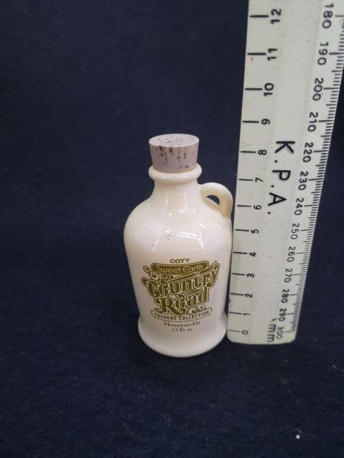 Vintage Country road Cologne bottle  Coty- empty