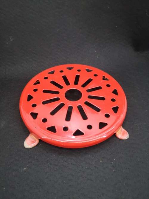 Vintage Red trivet