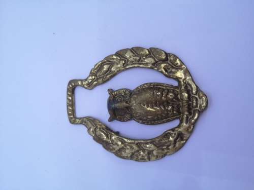 Vintage owl brass