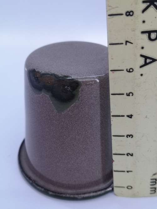 Small enamel cup