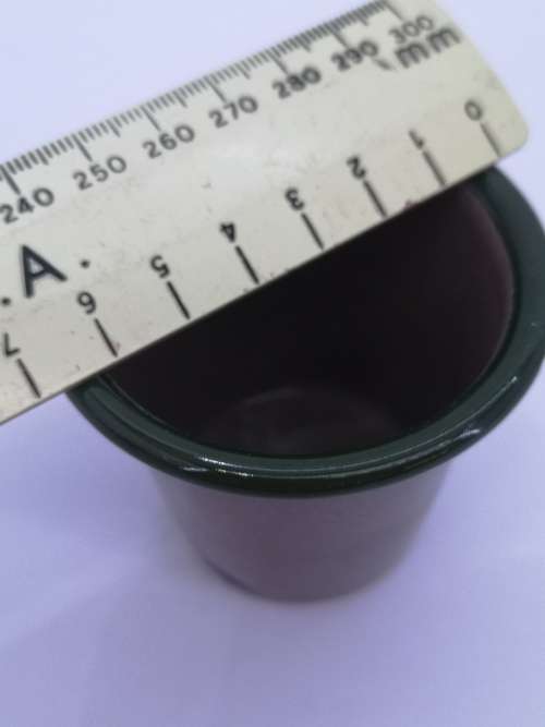Small enamel cup