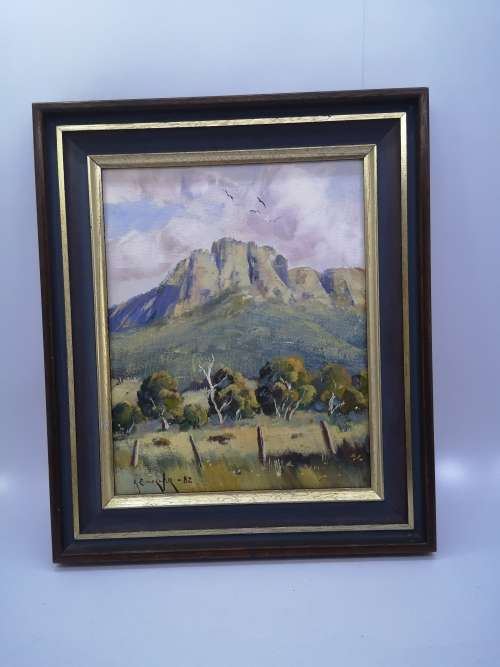Kevin Boucher - oil on board