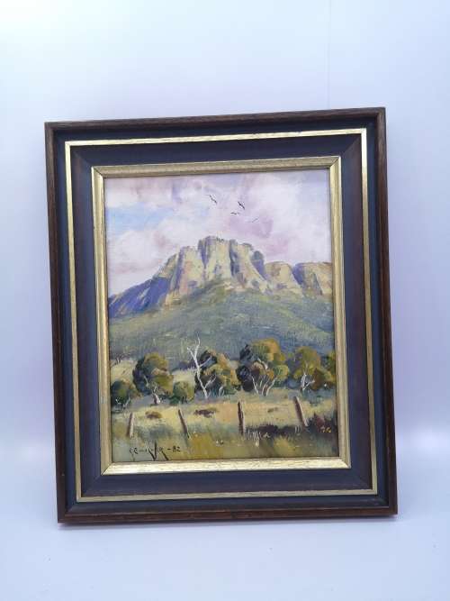 Kevin Boucher - oil on board