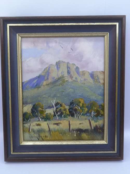 Kevin Boucher - oil on board