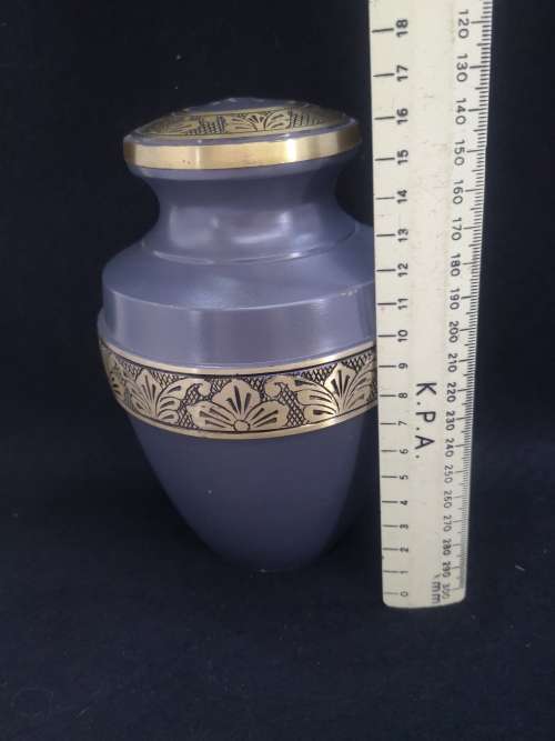 Brass urn