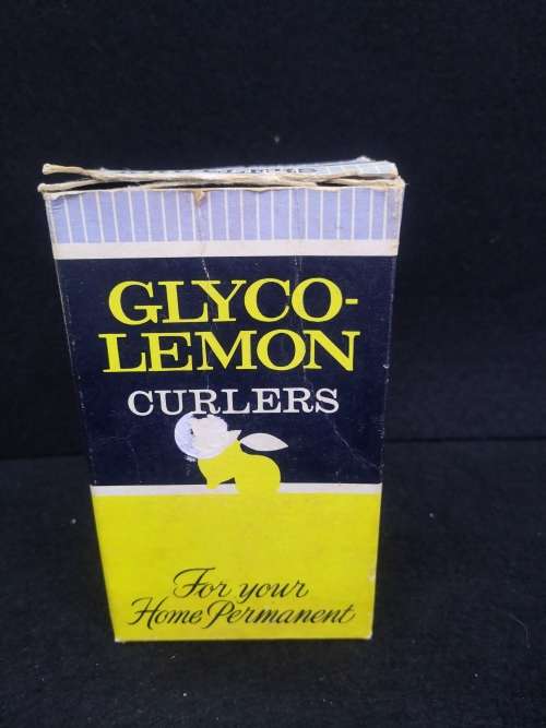 Glyco-Lemon curlers! Box in Afrikaans and English