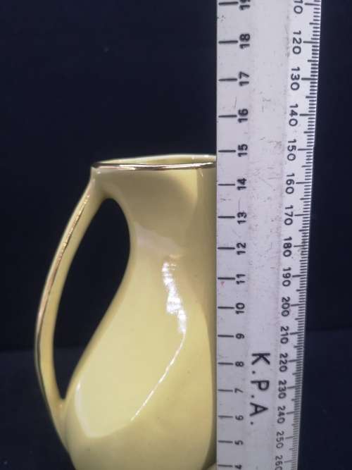 Vintage Crescent potteries Rose ware vase