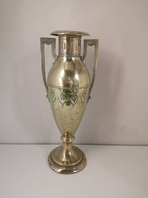 Daalderop Brass vase made in Holland - TIEL