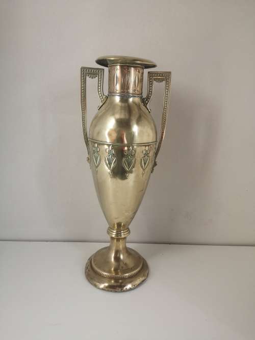 Daalderop Brass vase made in Holland - TIEL