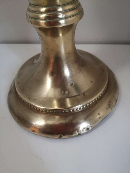 Daalderop Brass vase made in Holland - TIEL