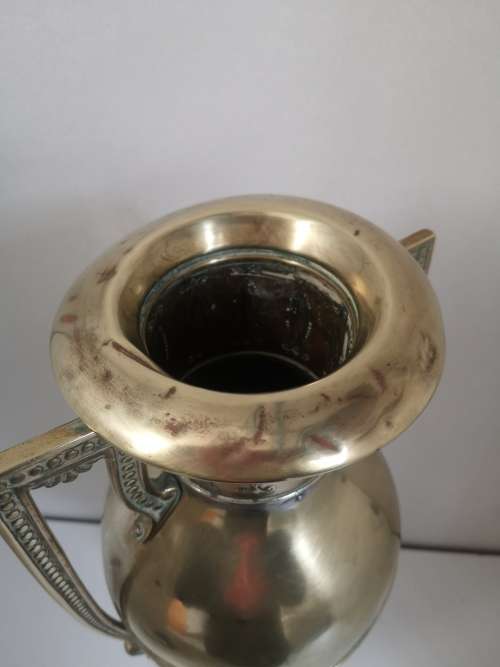 Daalderop Brass vase made in Holland - TIEL