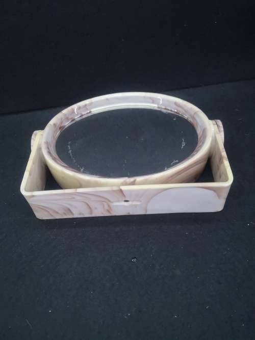 Vintage wall mountable rotate mirror