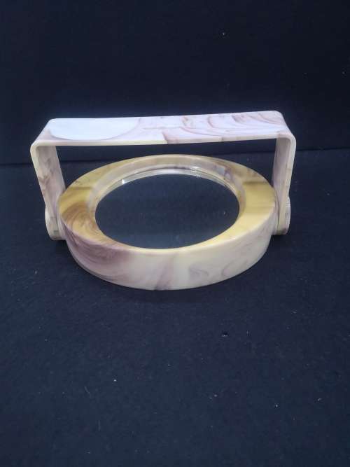 Vintage wall mountable rotate mirror
