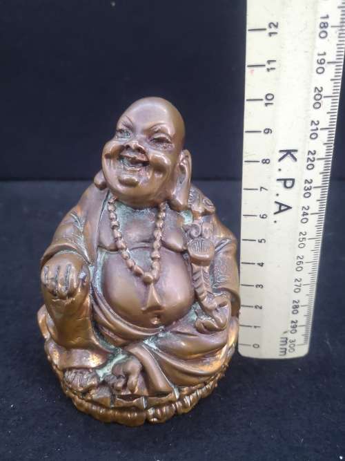 Copper plated Buddha