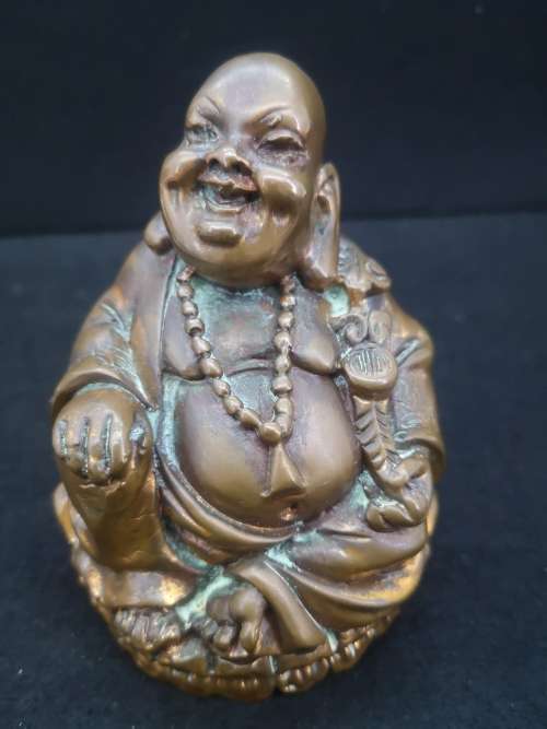 Copper plated Buddha