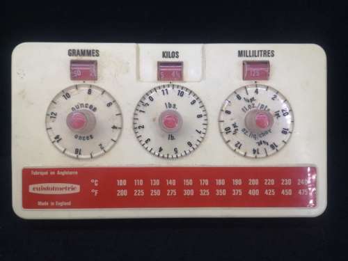 Vintage Cuistotmetric Metric Converter