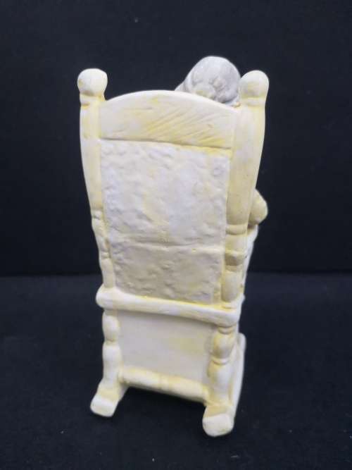 Old Lady/Grandma figurine on chair