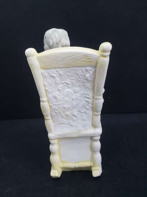 Old man/Grandpa figurine on chair