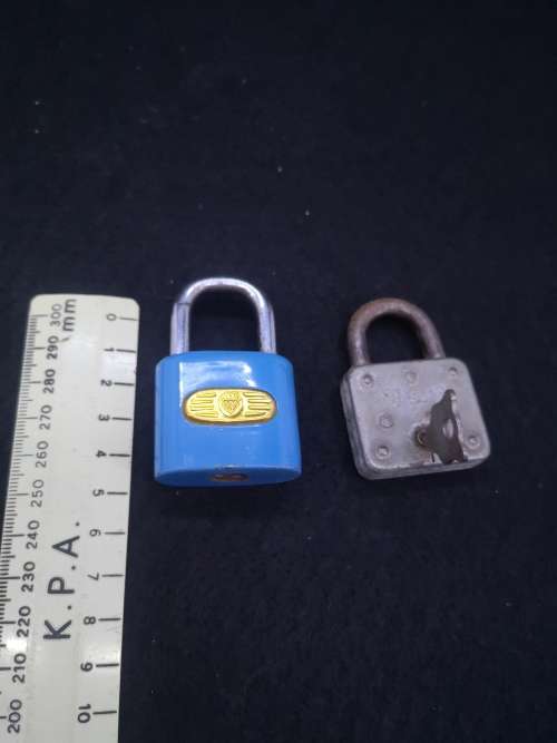 Padlocks - old one with key