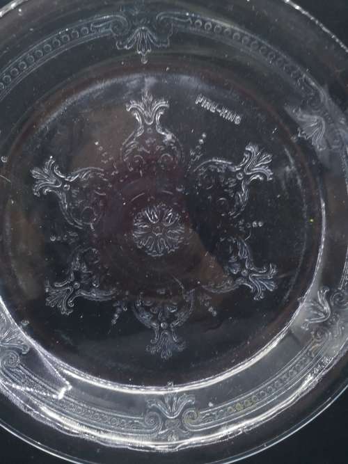 Fire King glass pie dish