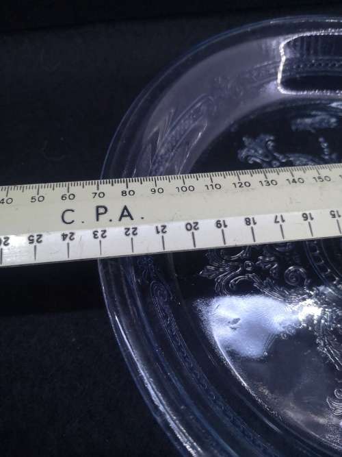 Fire King glass pie dish