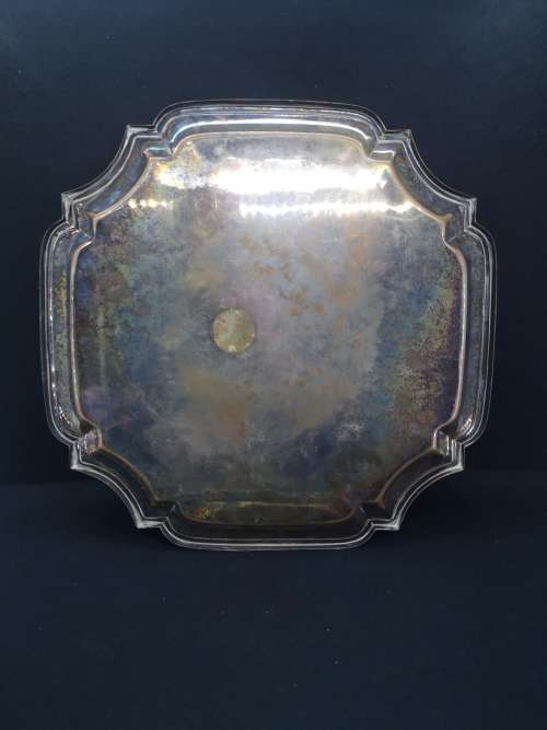 Old tray - copper shining through - Trust bank Potchefstroom