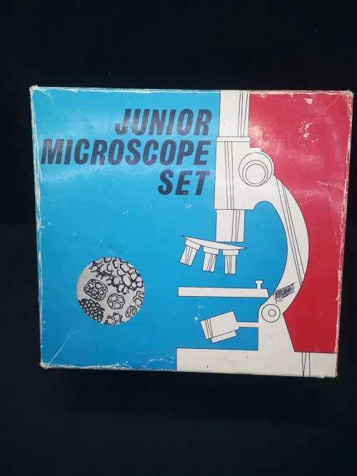 Vintage Junior microscope set! - untested
