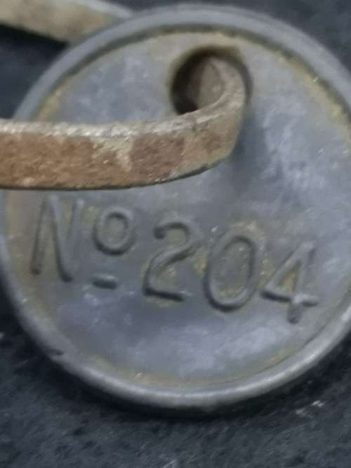 Vintage Moore & Wright Sheffield England No. 204 Radius Gauge on ring
