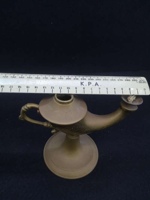 Brass Genie oil lamp