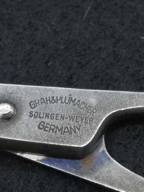 Vintage Carl Monkhouse, Henckels, Solingen-Weyer, Grah& Plumacher, Gotta 65 Barber Scissors