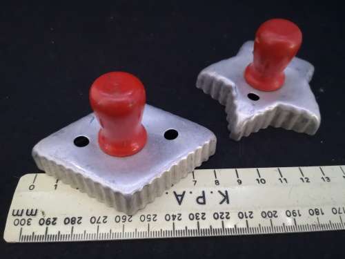 Vintage cookie cutter set