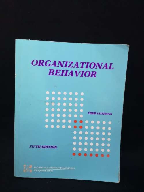 Organizational behavior - Fred Luthans