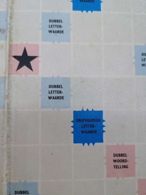 Vintage Scrabble Afrikaanse Uitgawe Spear`s Games