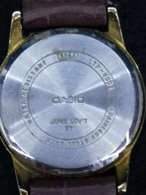 Casio ladies watch  keeps perfect time - strap was replaced see last photos