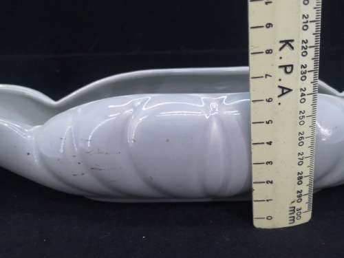 Vintage vase - grey - unmarked
