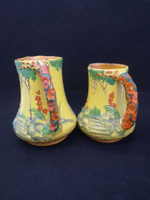 1930`s Art Deco Burleigh ware jug set! No markings