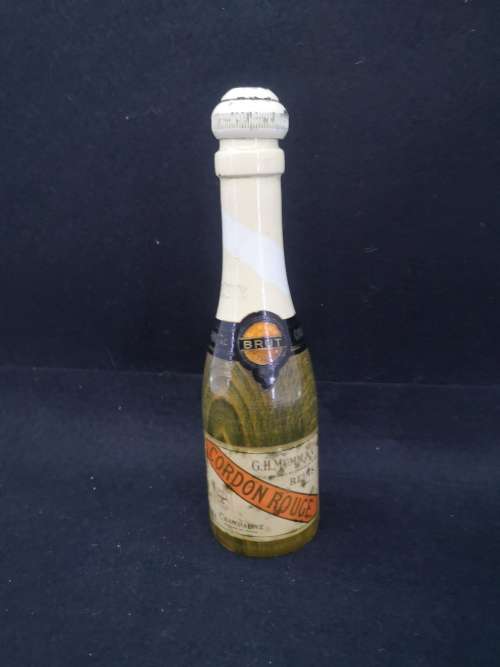 Vintage Pepper mill/grinder made in Italy Champagne bottle shape