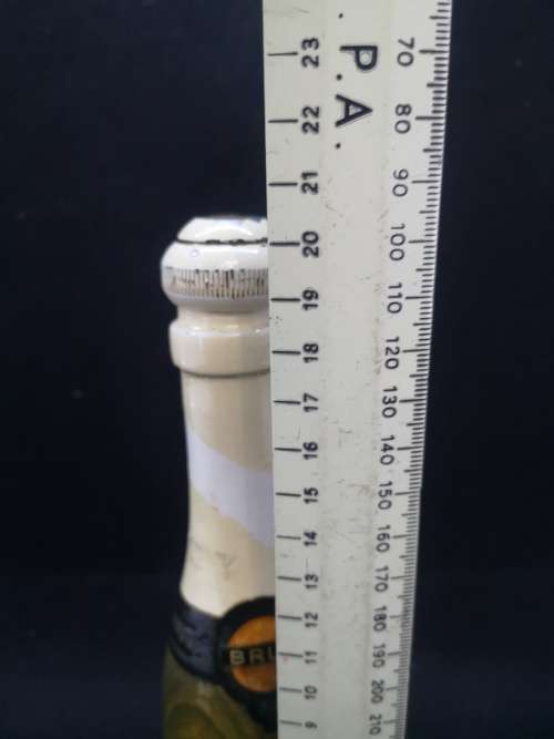 Vintage Pepper mill/grinder made in Italy Champagne bottle shape