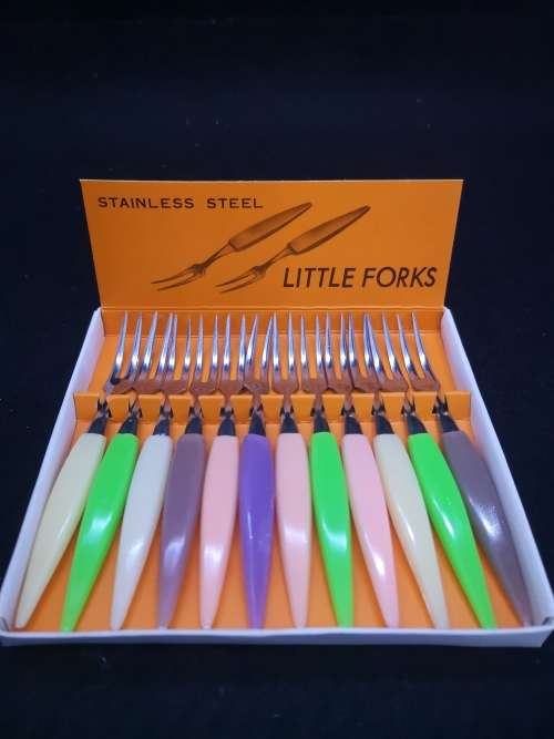 Little fork - cocktail forks - boxed