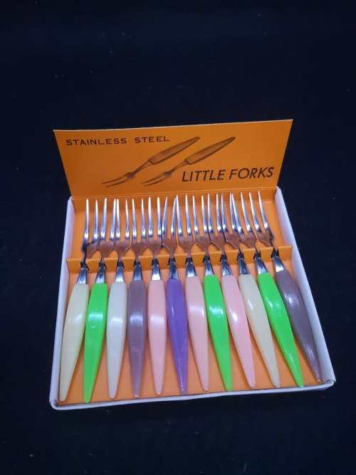 Little fork - cocktail forks - boxed