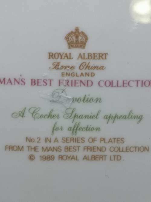 Royal Albert - Man`s best friend collection no 2  1989