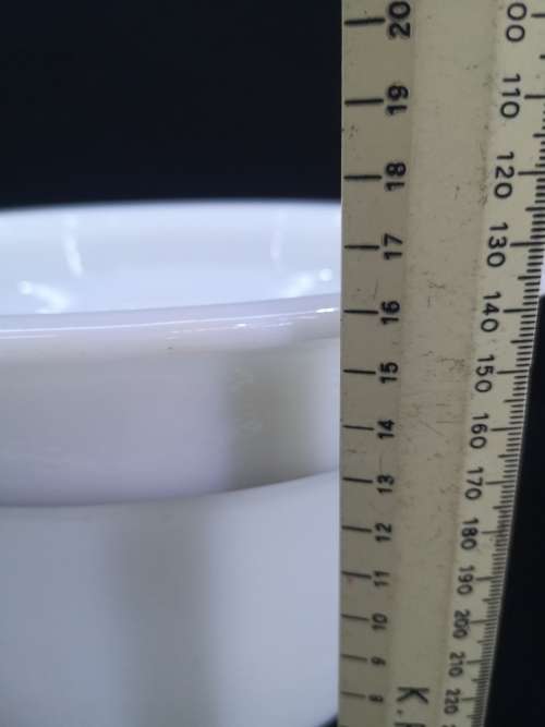 Vintage Sunbeam mixer bowl - milk glass