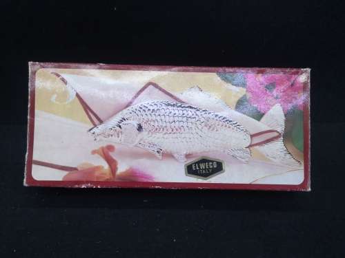 Unopened silver plated fish napkin holder - Elweco Italy